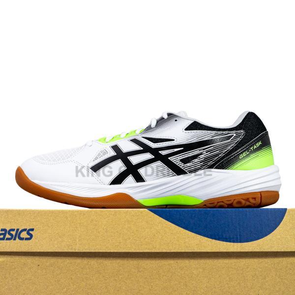 KING OF DRIBBLE Sepatu Voli Asics Gel-Task 3 1071A077-102 Original