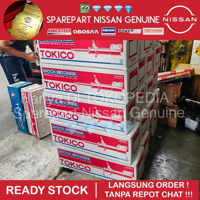 Xtrail T30 Shock Breaker BELAKANG Strut Kit Absorber ORI TOKICO JAPAN