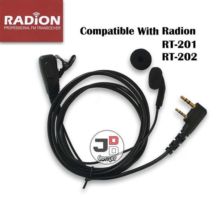 Handsfree / Earphone / Earset ORI HT Radion RT-202 RT202 RT 202 RM3K