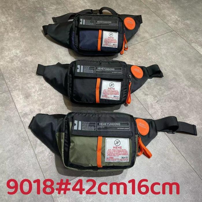 Waist Bag Pria Waistbag Pria Merk Hehe Full Parasut