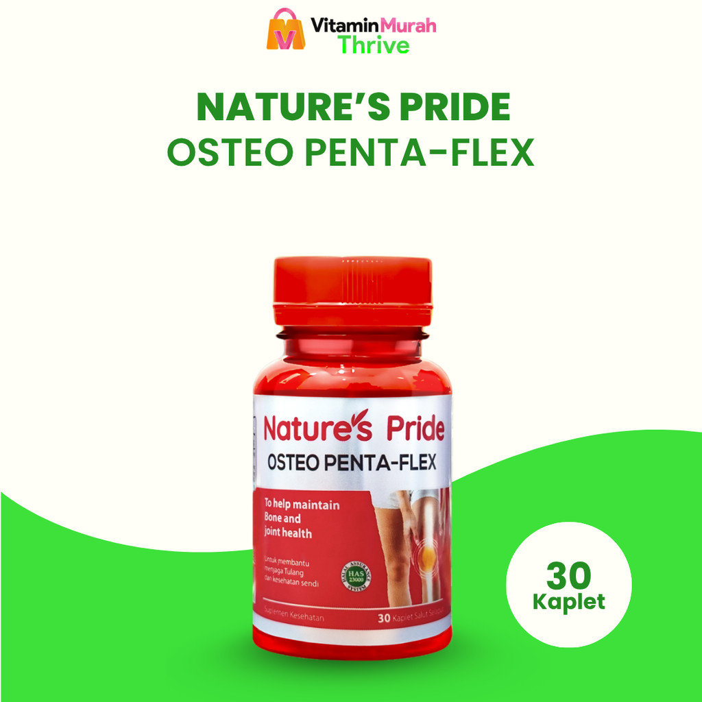 Nature's Pride Osteo Penta-Flex isi 30 & 100