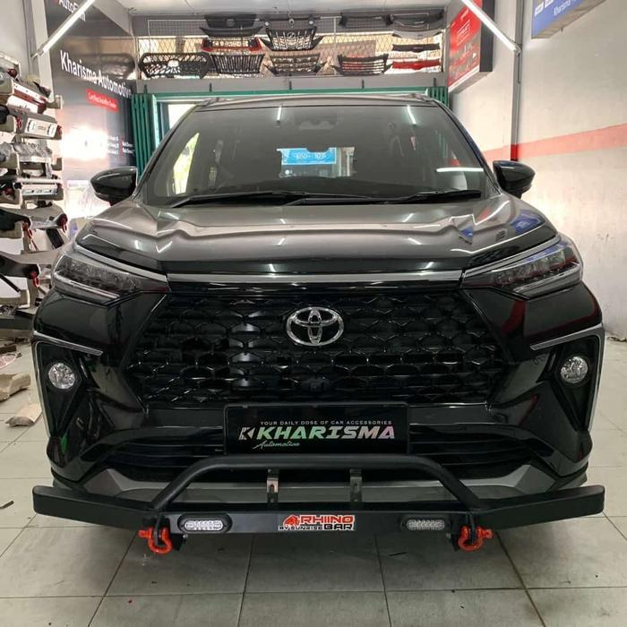 Tanduk depan mobil innova zenix merek sunrise rhino komplit
