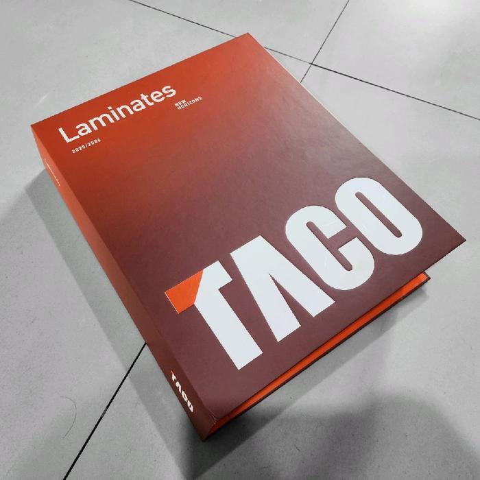 Buku Sample Katalog HPL TACO HPL LAMINATES (MASTERBOOK) .