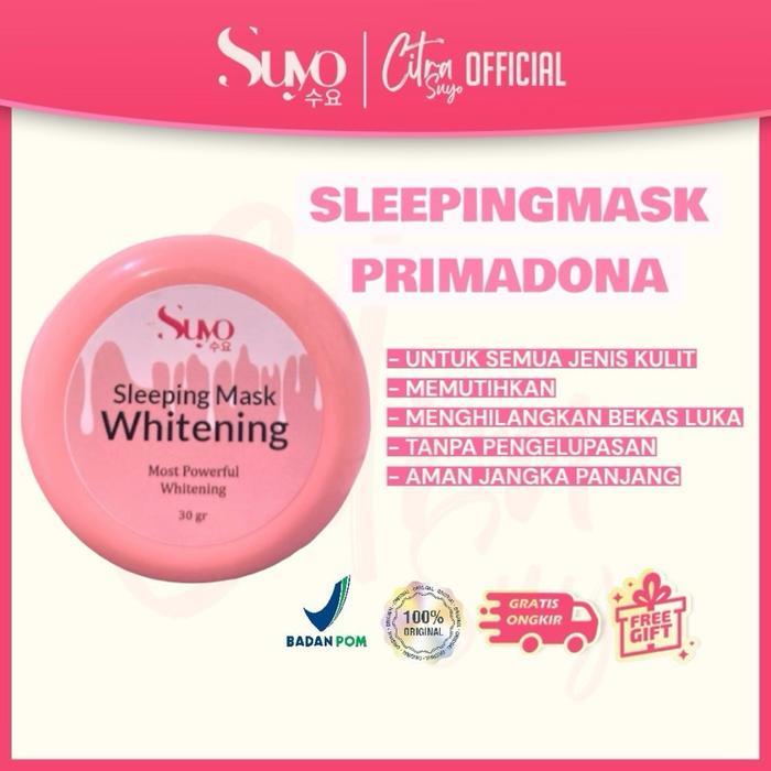 Suyo Sleepingmask Primadona/Lotion Primadona Suyo Handbody Tubuh Terbaru 
