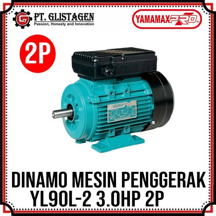 Yamamax Dinamo 3Hp 2 Pole 2850 Rpm Elektro Motor Putaran Cepat Elektrik Motor 3 Hp Electric Motor 3