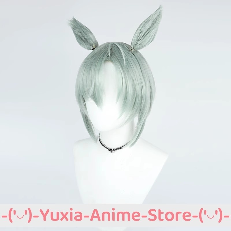 UMA MUSUME PRETTY DERBY SEIUN SKY COSPLAY WIG WITH EARS TAIL KITTEN'S PARTY ANIME GAME ROLEPLAY WIGS