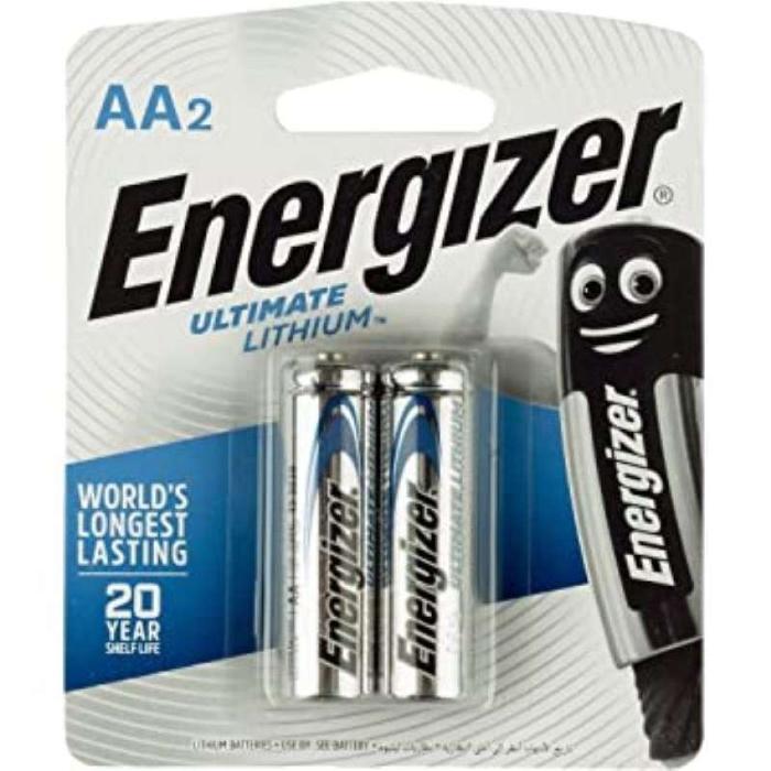 Baterai Battery Energizer AA L91 BP2 Ultimate Lithium isi 2 pcs