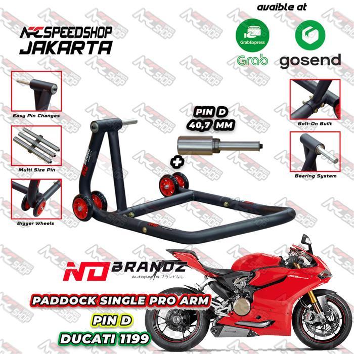 PROMO! Standart Paddock Belakang Single Pro ARM NO BRANDZ DUCATI 1199