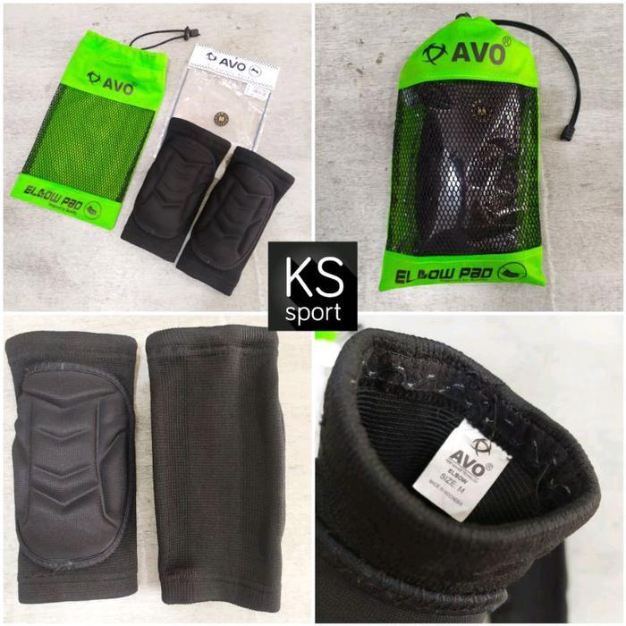ELBOW PAD AVO / ELBOW KIPER / ELBOW PAD FUTSAL / PELINDUNG SIKU KIPER