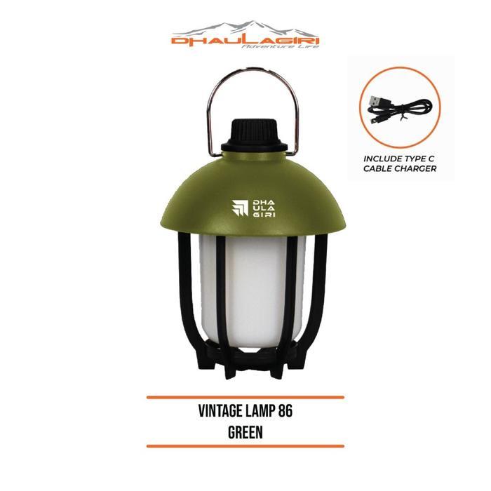 Eiger - Lampu Lentera Tenda Camping Outdoor Rechargeable Vintage Lamp 86