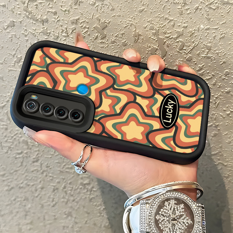 Casing Hp Xiaomi Redmi Note 8 Redmi Note 8T Redmi Note 8 Pro Case Lucky Star Retro Color Kasing sili