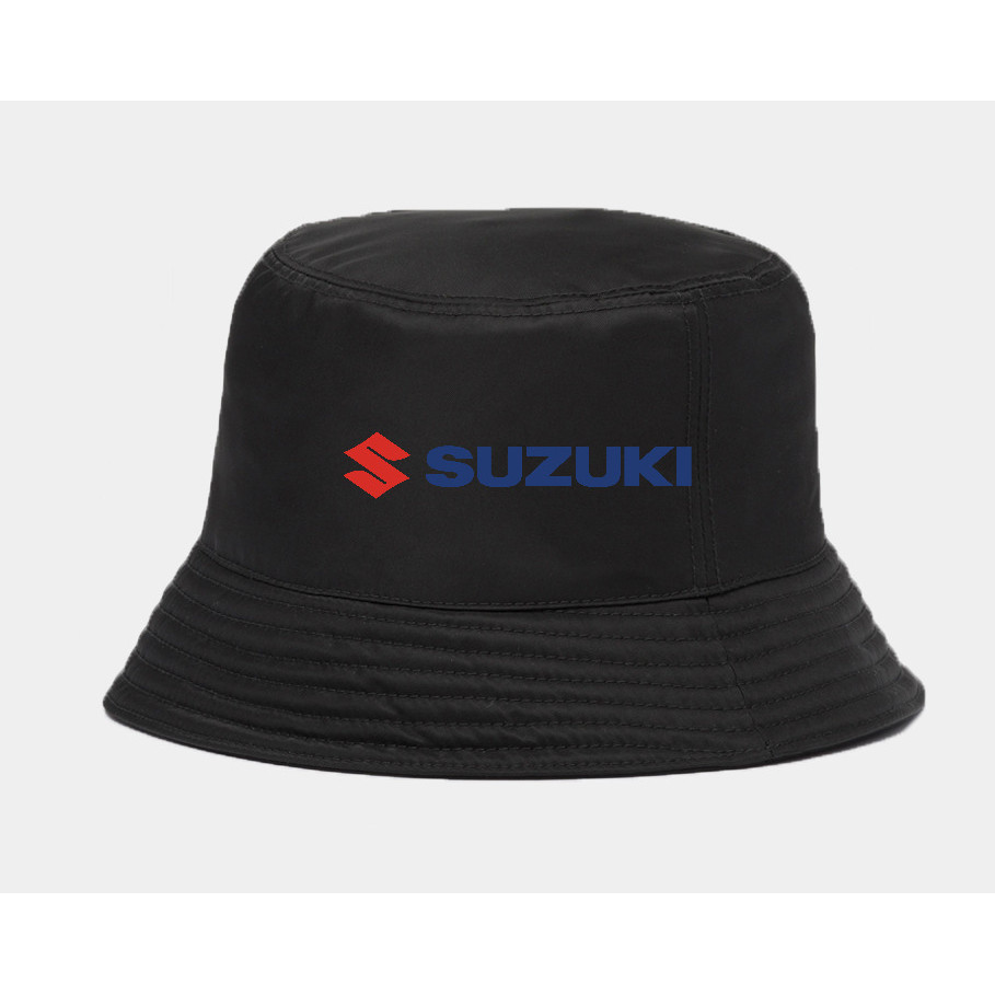 Topi bucket Suzuki logo