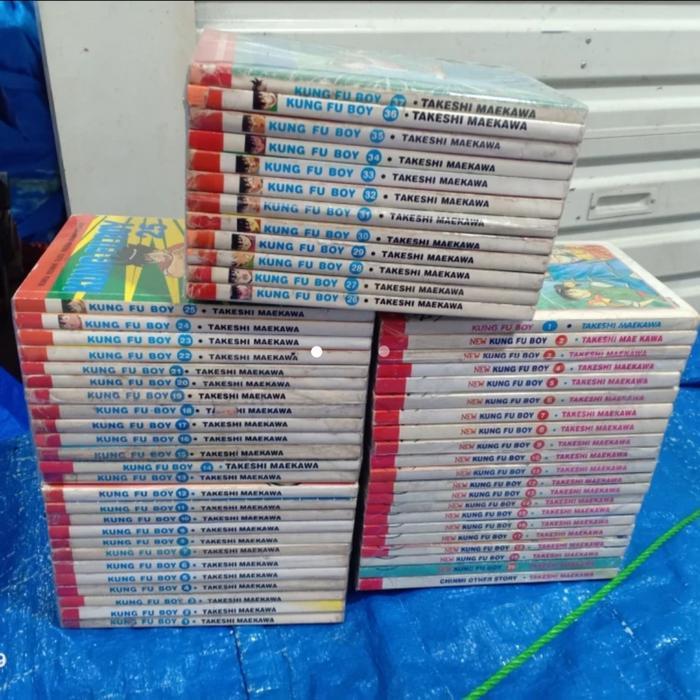 komik serial cerita all kung fu boy 1 set tamat