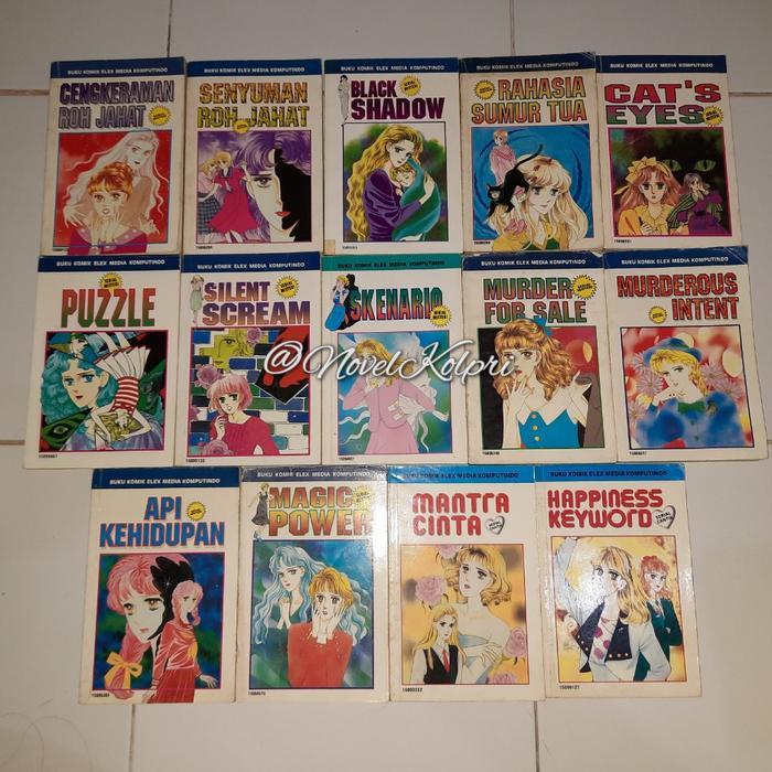 Paket Komik 14 Buku Serial Misteri Chikako Kikukawa