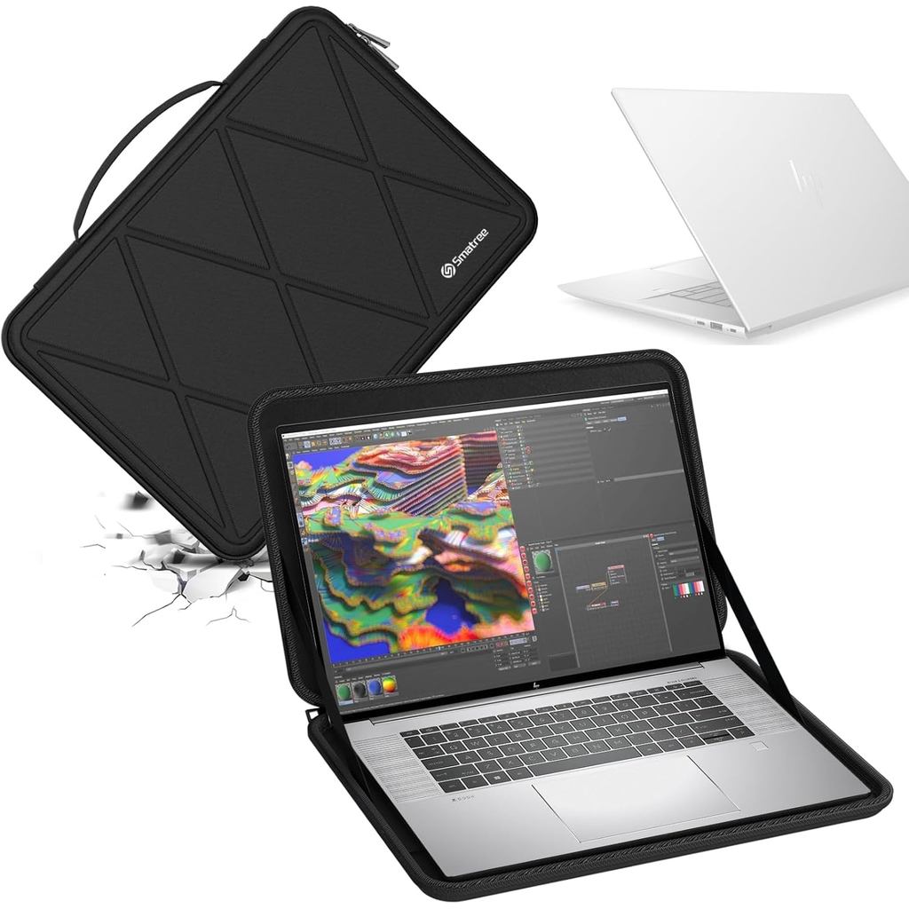 Smatree Hard EVA Protective Sleeve Compatible for 16 inch HP OmniBook X Flip NGAI 16/X Flip Next Gen