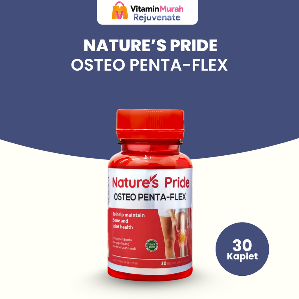 Nature's Pride Osteo Penta-Flex isi 30 & 100