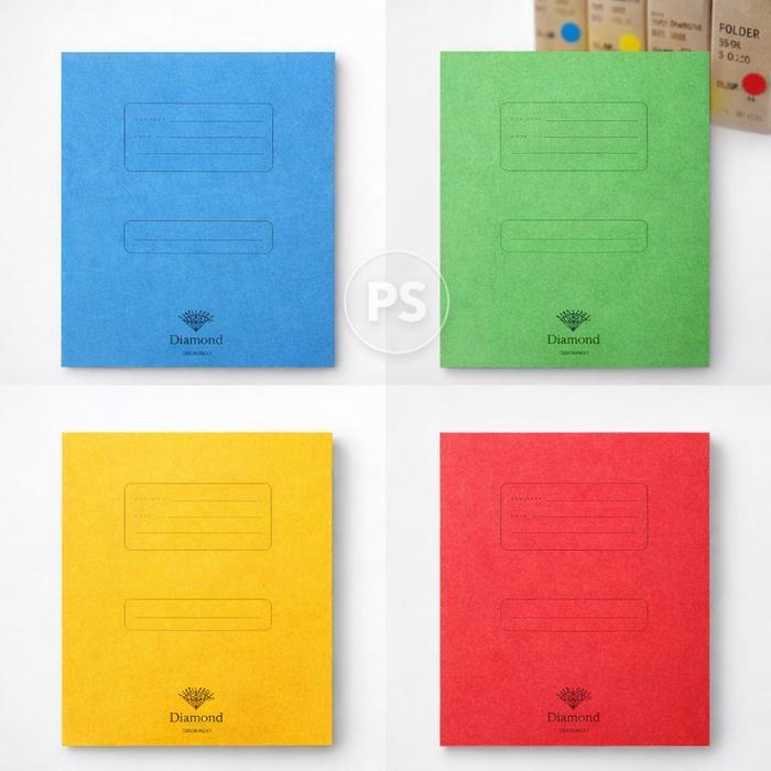 "New" Map Folder Diamond Folio 5002 Map Arsip Kertas Plastik Tebal Warna