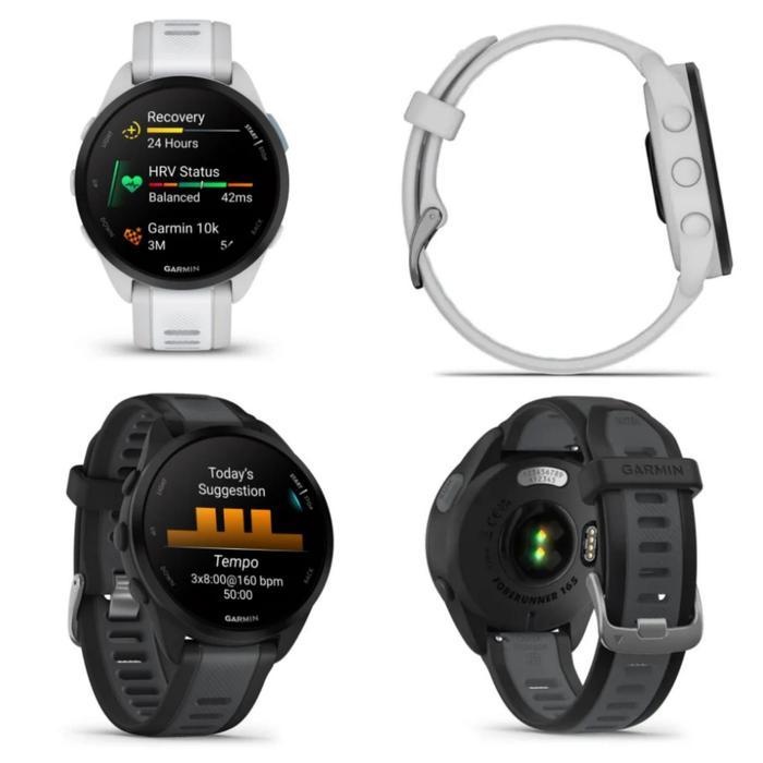 Garmin Forerunner 165 Amoled Running Watch GPS - Garansi TAM 2Th
