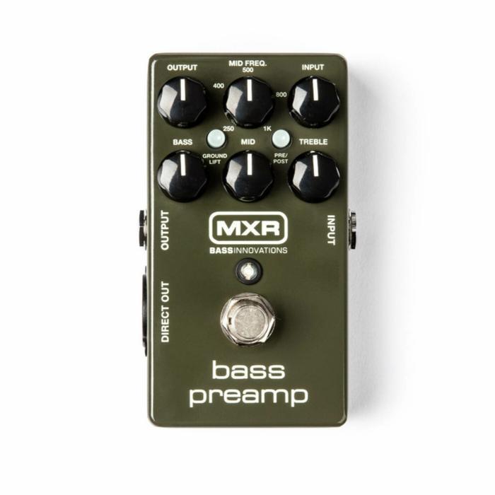 Efek Gitar Bass Jim Dunlop Mxr Bass Preamp M81