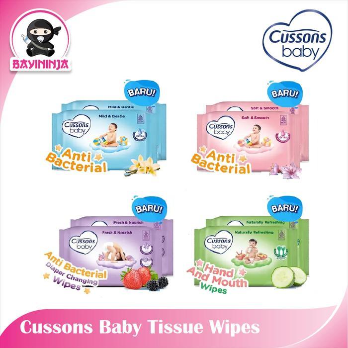 Cussons Baby Wipes Tisu Basah Bayi