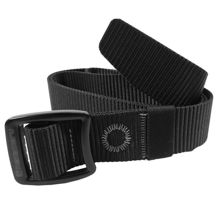 Mahameru Sabuk Ikat Pinggang Black Tactical Series Material Premium Nylon 123Cm Kepala Buckle Metal