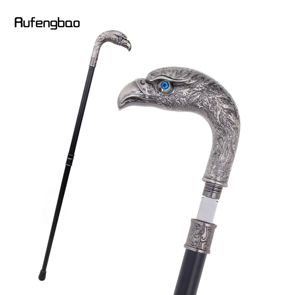 Long Head Eagle Walking Stick with 26cm Hidden Sword Self Defense Cane Sword Halloween Cosplay