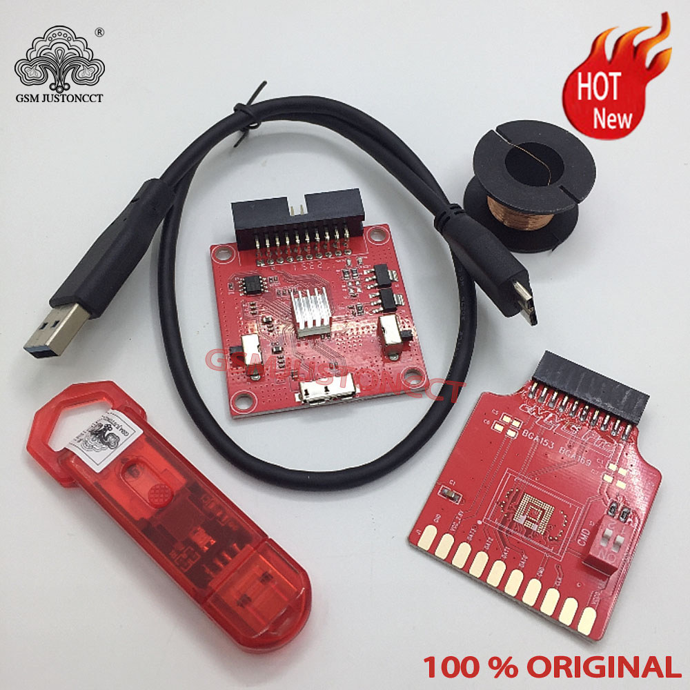 STOK TERBATAS  2024 Original New Hydra Dongle Tool And eMMC ISP Adapters Tool BGA153,BGA169,BGA221,B