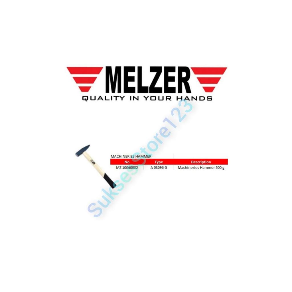 Palu Chipping Palu Tukang Hammer Ketok Kerak Pahat 500 g MELZER