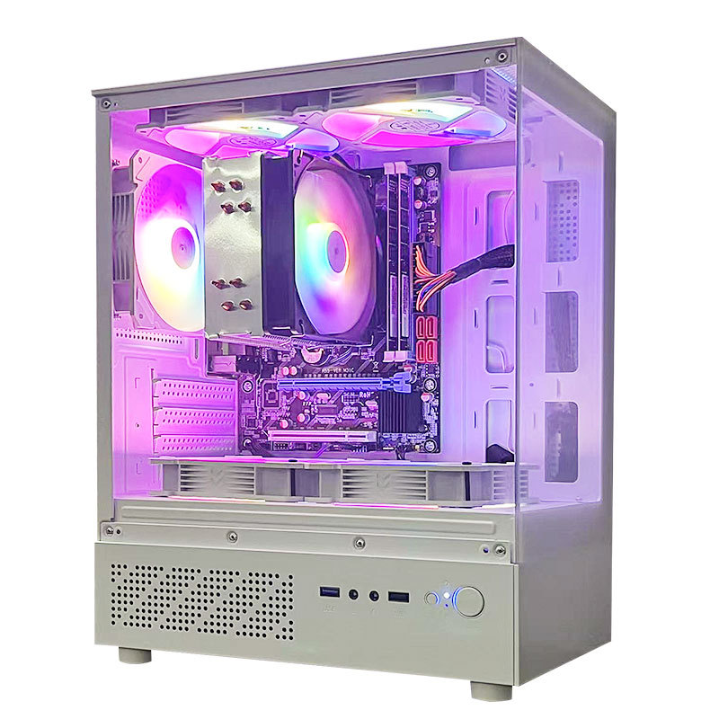 Aotesier Gaming PC With AMD A8-7680 Processor/16 GB RAM/512G SSD/Windows 11 Home with AMD Radeon R7