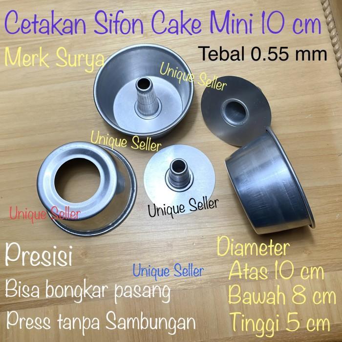 Cetakan Sifon Cake Mini 10 cm (Per Pcs) 005 / Cetakan Chiffon Cake