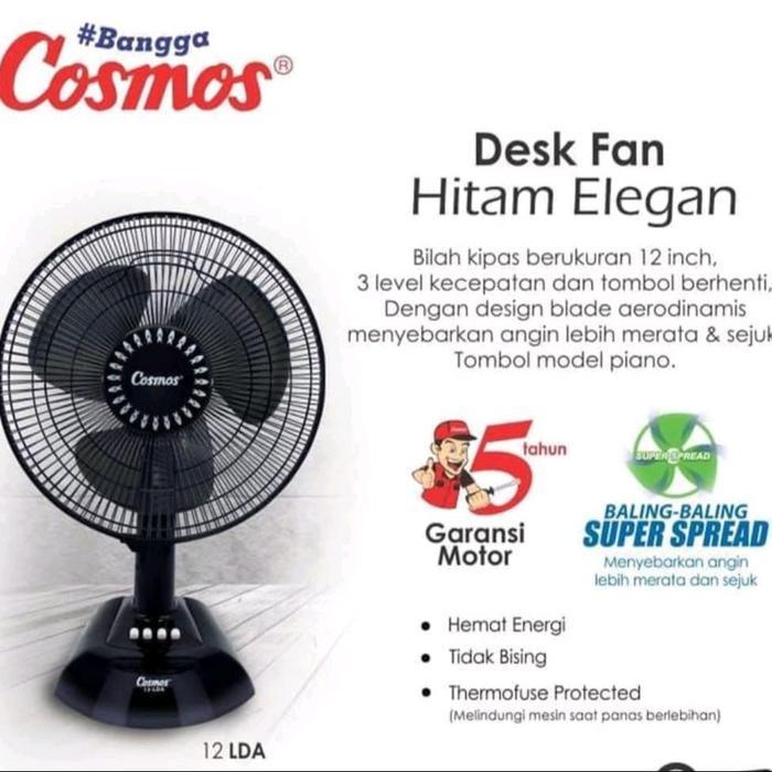Kipas Angin Meja Cosmos 12Lda / Desk Fan Cosmos 12" Lda