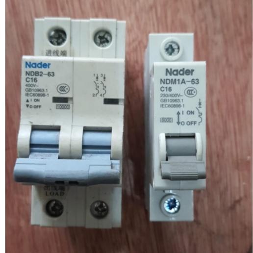 Thebest- MCB DC 16 A 2 P Nader seken