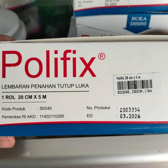 Sedia Polifix plester jumbo UK 15x5 dan 20x5