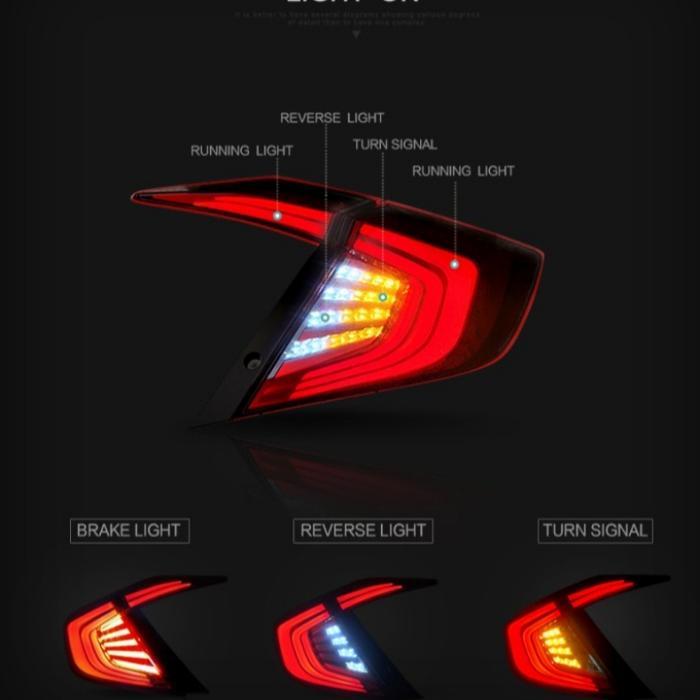 Stoplamp Honda Civic Turbo 2016