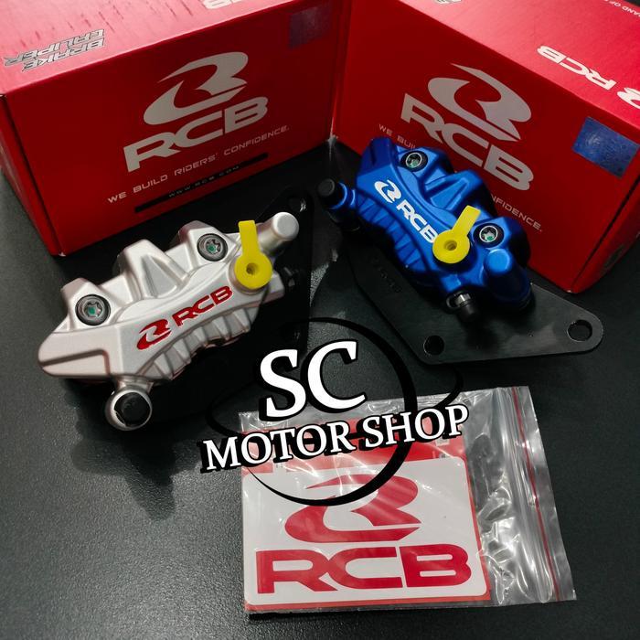 Kaliper Depan Rcb S-26 Series 2 Piston Nmax - Aerox - R15 V2 - R15 V3
