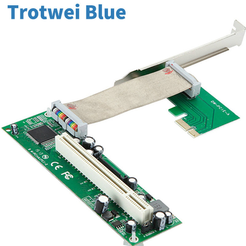 PCI-E PCI express to PCI adapter cable mini pci-e x1 to x16 riser card