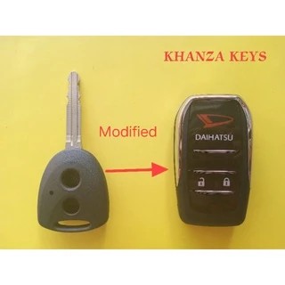 Casing Flip Key Model Lipat Daihatsu Xenia Terios