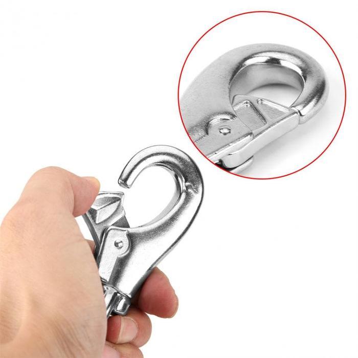 "New" BULL SWIVEL EYE BOLT SNAP HOOK 250KG HOOK BESAR KAITAN ANJING