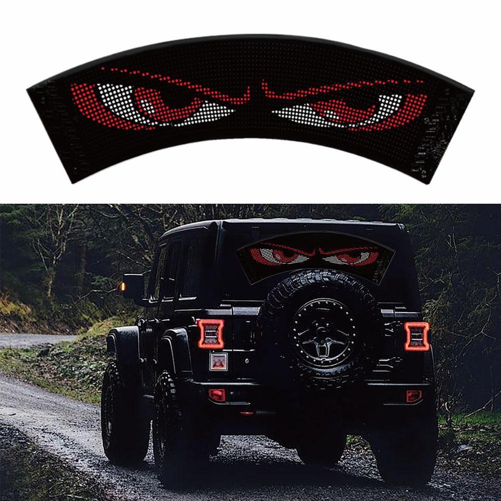 Smart Control LED Display Car Windshield Eyes LED Matrix Pixel Panel Display Evil Eyes LED Screen