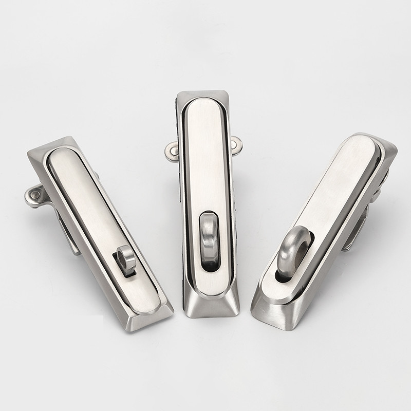 MS834 High-Quality Panel Latch 3 Point Box Padlockable Stainless Steel Swing Door Lock for Handles