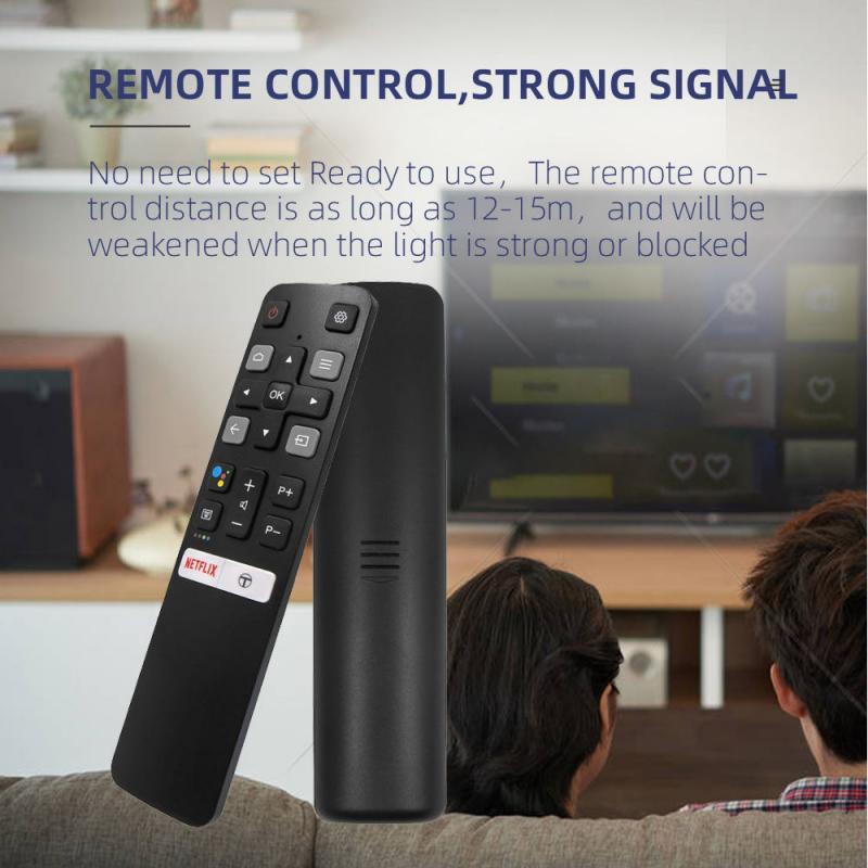 RC802V Replacement voice remote control for TCL LED TV 43P8 40S65A 32S60A 55P8M 32S6500 65P8M 55P8