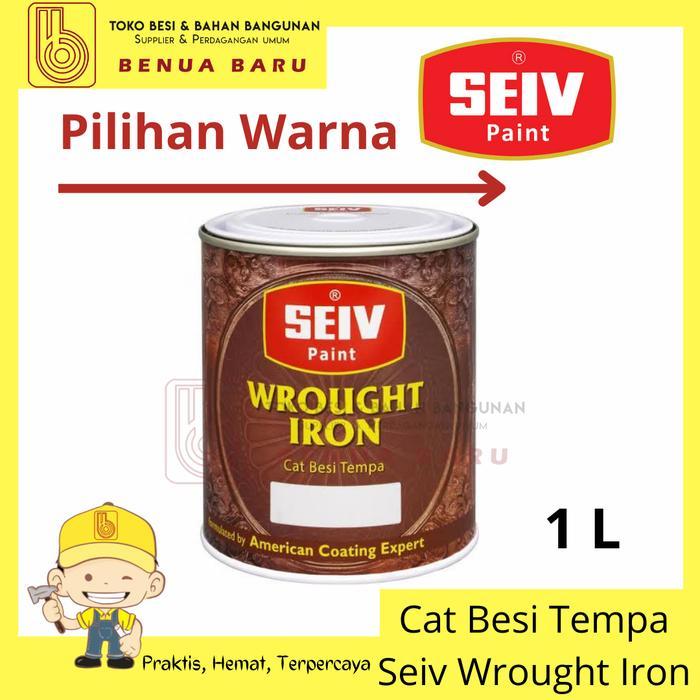 Seiv Wrought Iron Cat Besi tempa 1 KG Gold Copper / Cat Minyak Besi