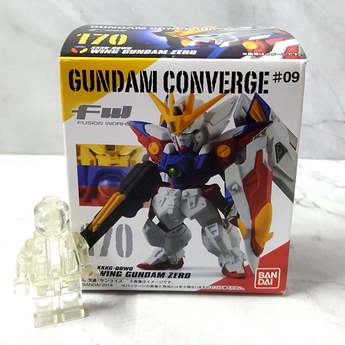 TEREMURAHTERLARIS READY SILAHKAN DIORDER FW GUNDAM CONVERGE #09 [W] #170 XXXG-00W0 WING GUNDAM ZERO
