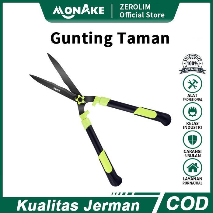 MONAKE JERMAN Gunting Potong Rumput 55cm-75cm COD/ Gunting Dahan Alat Pemotong Rumput Ranting Taman