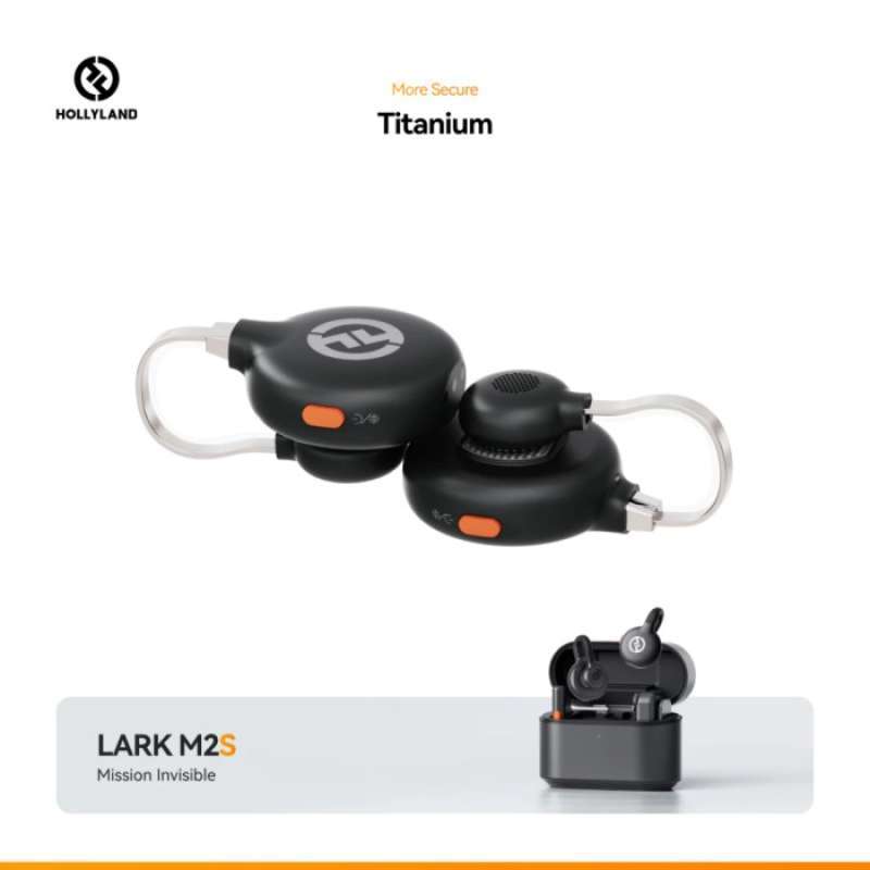 Hollyland Lark M2S / Hollyland Lark M2 S Dual Wireless Microphone Garansi Resmi