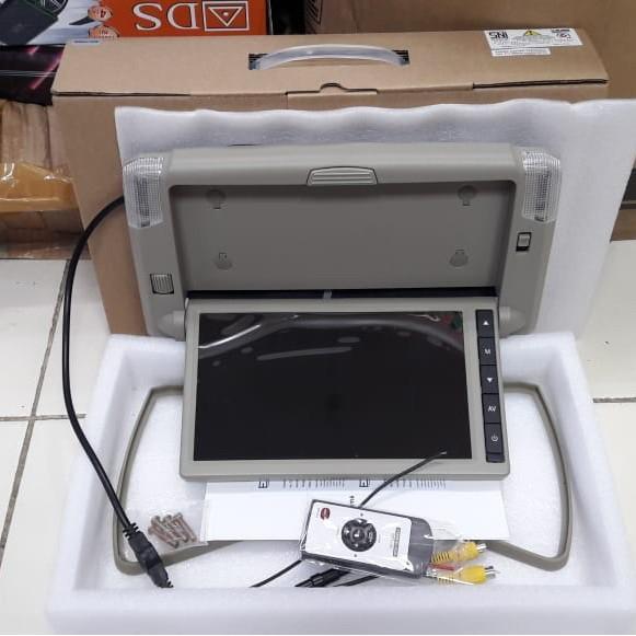Tv plafon / roof Enigma mobil universal 9" Inch SLIM Model Toyota Resmi