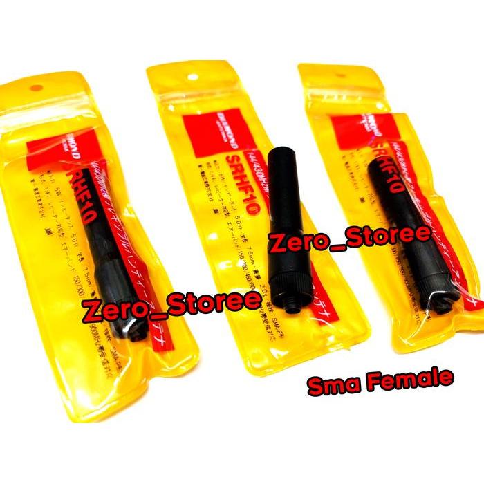 antena HT PENDEK Diamond SMA Female cewek Weierwei 3288 Baofeng uv5