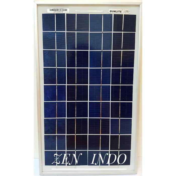 Promo Solar Panel Surya Solar Cell 10 Wp 10 Watt 10 W Poly