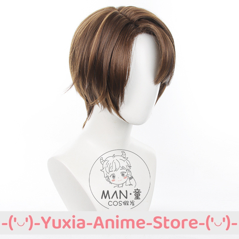 HONKAI STAR RAIL WELT YANG COSPLAY WIG ANIME GAME ROLEPLAY PARTY COSTUME PROP SYNTHETIC HAIR HEAT