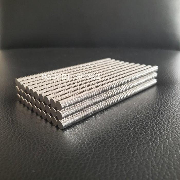Magnet Neodymium Bulat 6x2 mm 6x2mm 6 x 2 mm 6mmx2mm
